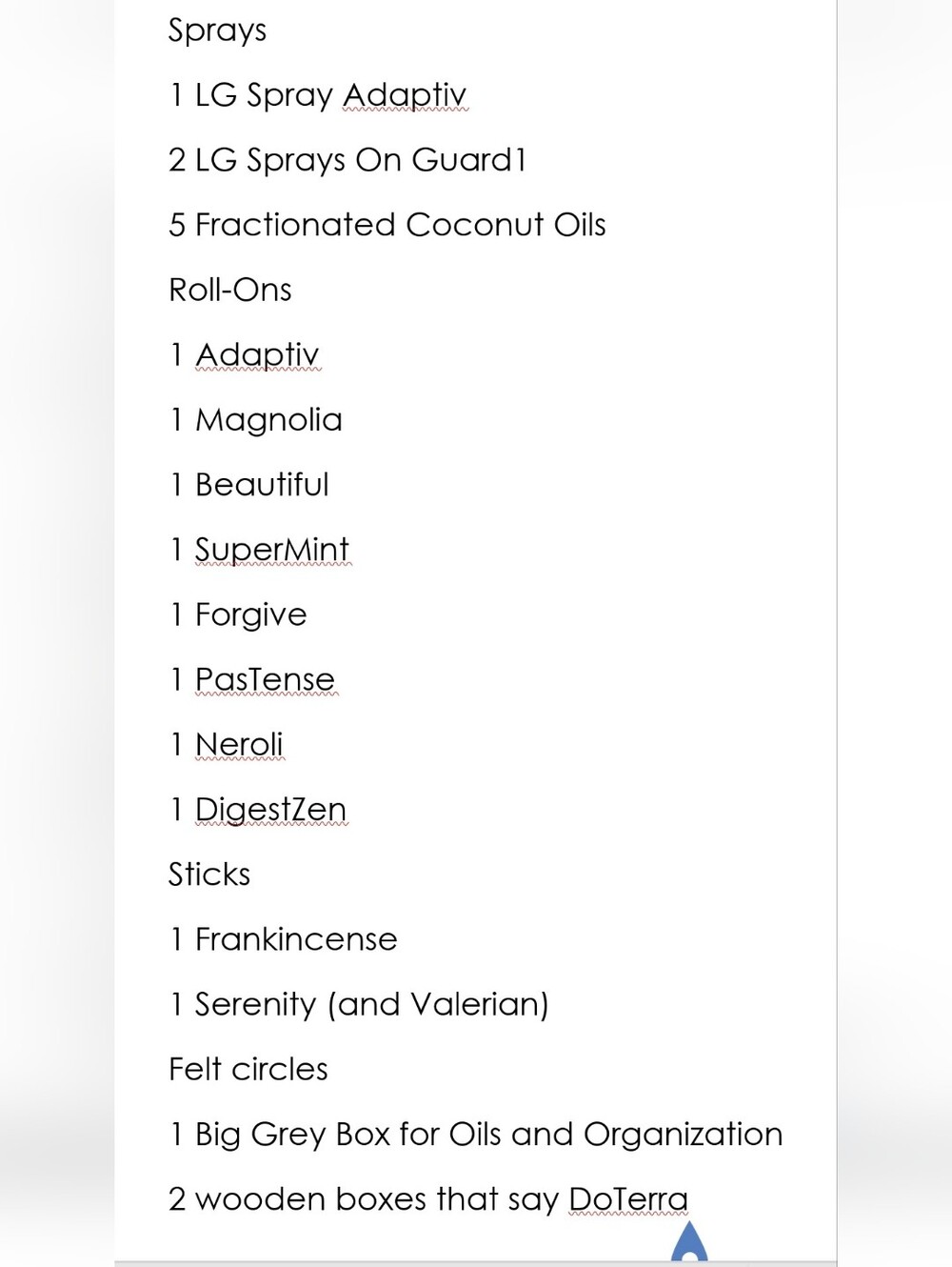 *Weekend Sale* Doterra's Oils List